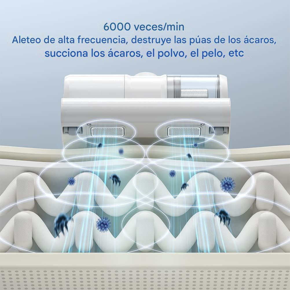AspiraMax PRO™ — Limpieza profunda con luz UV esta Navidad: aspira y elimina ácaros, quita pelo de mascota y deja la casa impecable para recibir visitas sin preocuparte. *Inalámbrica (Hoy incluye SET COCINA 6 piezas acero inoxidable + ENVIO GRATIS)